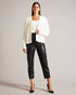 JOLALYY-Knitwear-Keep warm and comfortable in JOLALYY. Made from a cotton blend, this timeless cardigan is versatile enough to wear to brunch or throw over a tee for an extra layer on cooler days. Cardigan Relaxed fit Cotton blend Classic knit Ribbed Button fastening Deep V-neck Magnolia branded detail- Ted Baker Romania